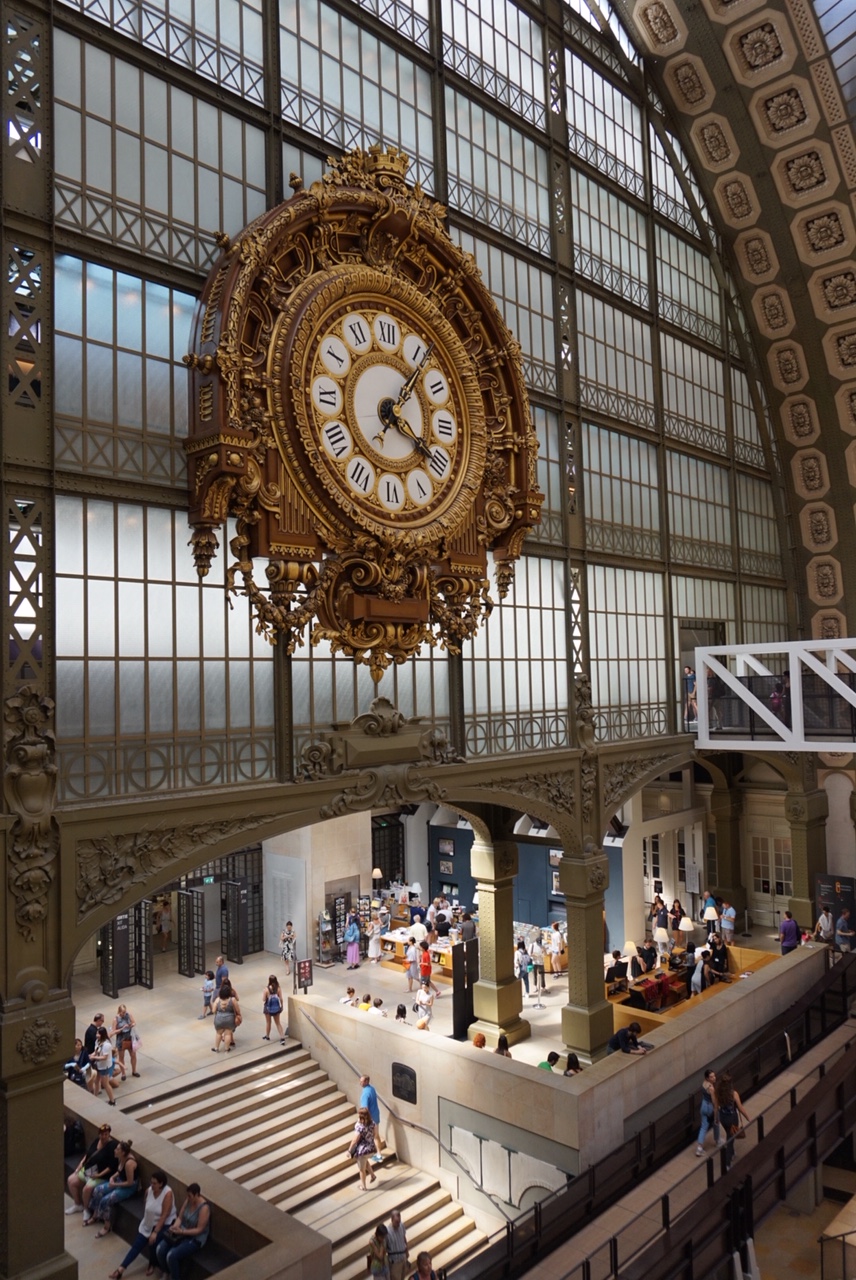 Musée d’Orsay… Arts in Old Railway Station